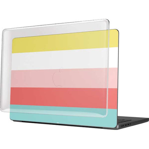 Spring Stripes MacBook Pro 14in (2021-24) Case plus Skin